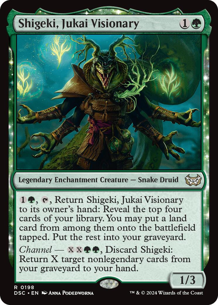 Shigeki, Jukai Visionary [Duskmourn: House of Horror Commander] | Good Games Cannington