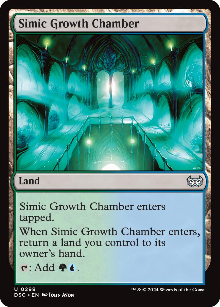 Simic Growth Chamber [Duskmourn: House of Horror Commander] | Good Games Cannington
