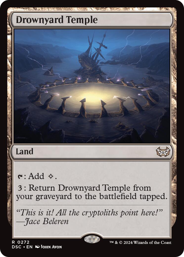 Drownyard Temple [Duskmourn: House of Horror Commander] | Good Games Cannington