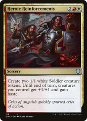 Heroic Reinforcements [Phyrexia: All Will Be One Commander] | Good Games Cannington