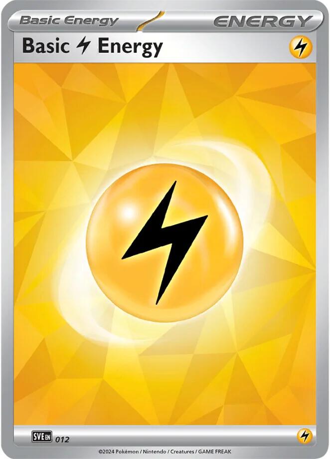Basic Lightning Energy (012) [Scarlet & Violet: Stellar Crown] | Good Games Cannington