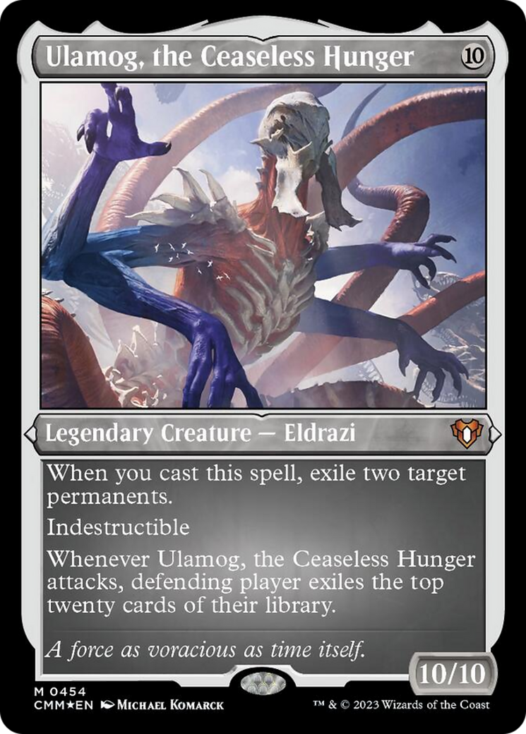 Ulamog, the Ceaseless Hunger (Foil Etched) [Commander Masters] | Good Games Cannington