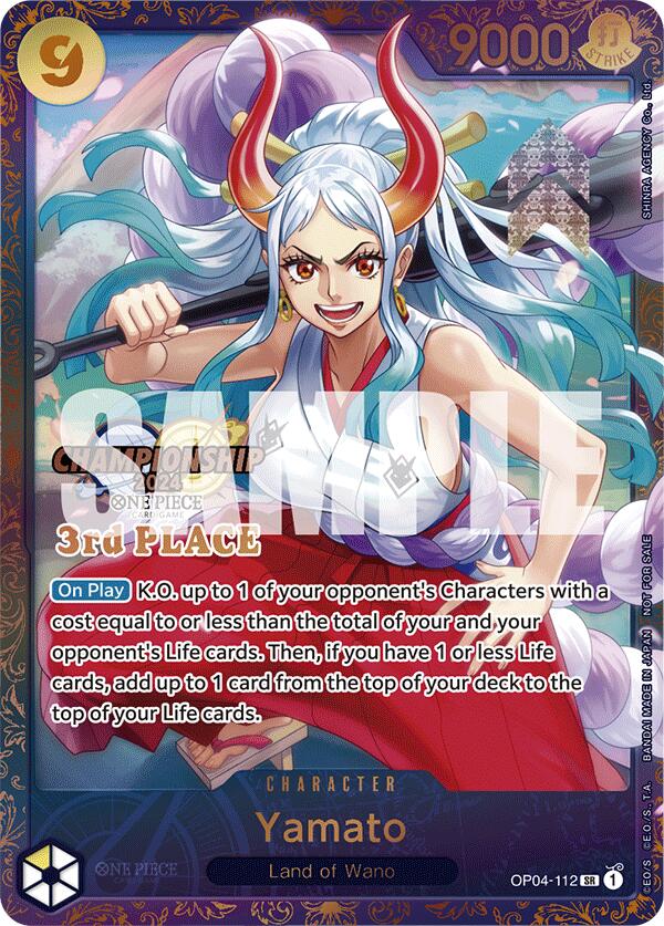 Yamato (Championship 2024 Finals 3rd Place) [One Piece Promotion Cards] | Good Games Cannington
