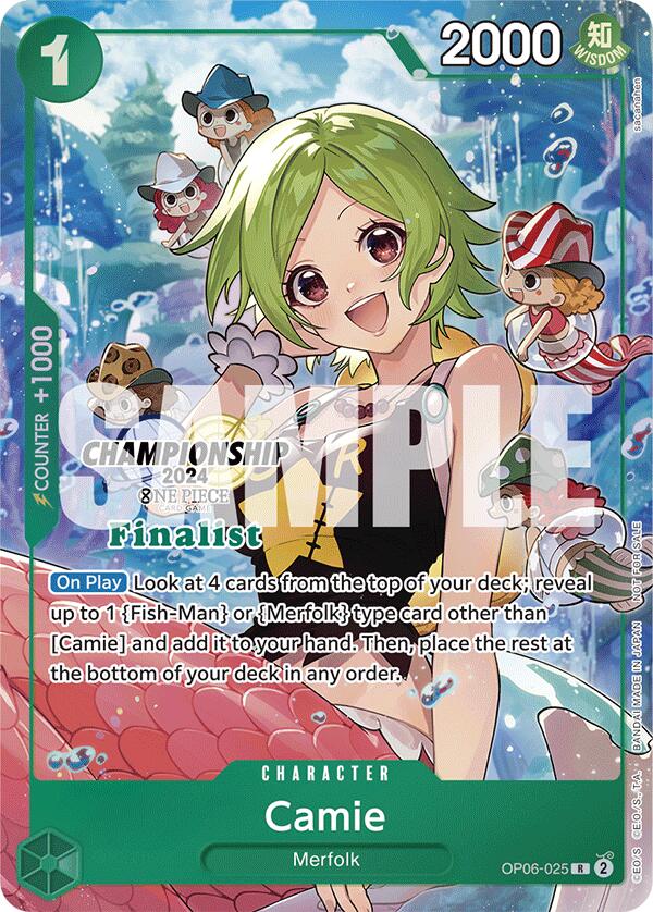 Camie (Championship 2024 Finalist Card Set) [One Piece Promotion Cards] | Good Games Cannington