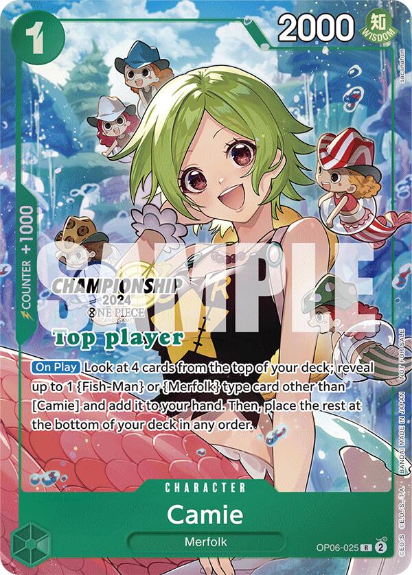 Camie (Championship 2024 Top Player Pack) [One Piece Promotion Cards] | Good Games Cannington
