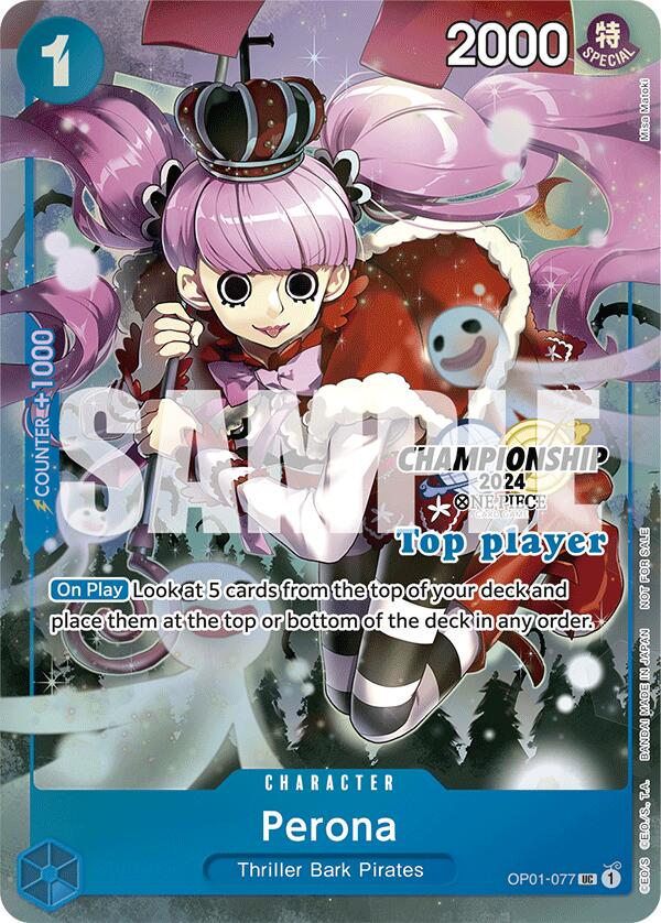 Perona (Championship 2024 Top Player Pack) [One Piece Promotion Cards] | Good Games Cannington