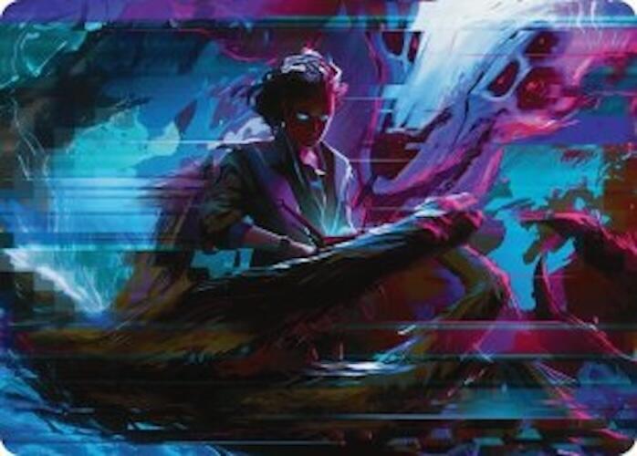Demonic Counsel Art Card (32/54) [Duskmourn: House of Horror Art Series] | Good Games Cannington