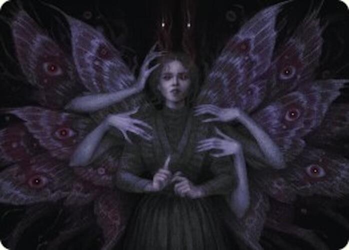 Demonic Counsel Art Card (7/54) [Duskmourn: House of Horror Art Series] | Good Games Cannington