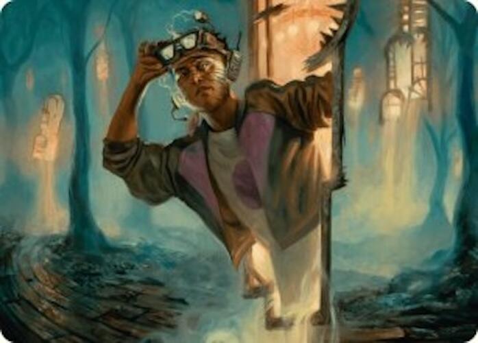 House Cartographer Art Card [Duskmourn: House of Horror Art Series] | Good Games Cannington