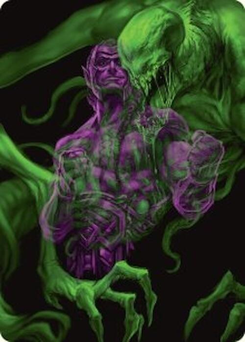 Tyvar, the Pummeler Art Card [Duskmourn: House of Horror Art Series] | Good Games Cannington