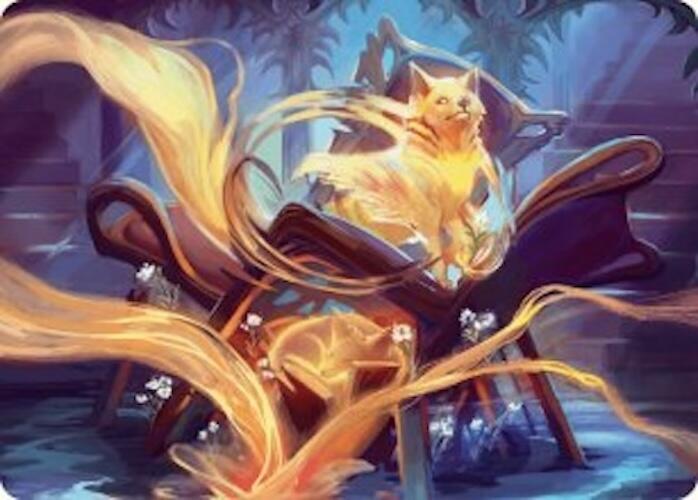 Inquisitive Glimmer Art Card [Duskmourn: House of Horror Art Series] | Good Games Cannington