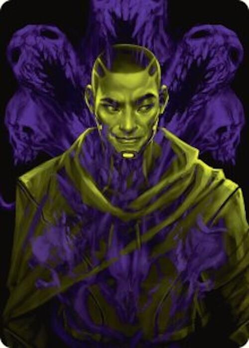 Kaito, Bane of Nightmares Art Card [Duskmourn: House of Horror Art Series] | Good Games Cannington