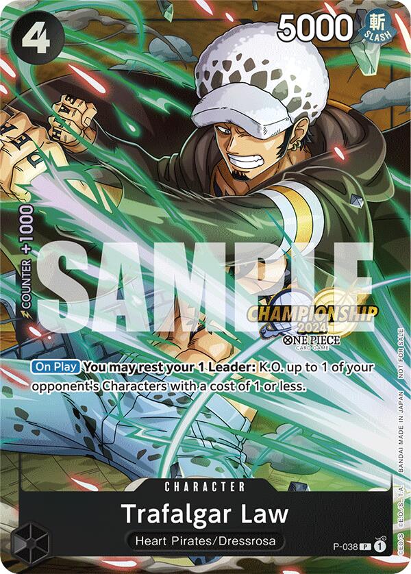 Trafalgar Law (P-038) (CS 2024 Event Pack) [One Piece Promotion Cards] | Good Games Cannington