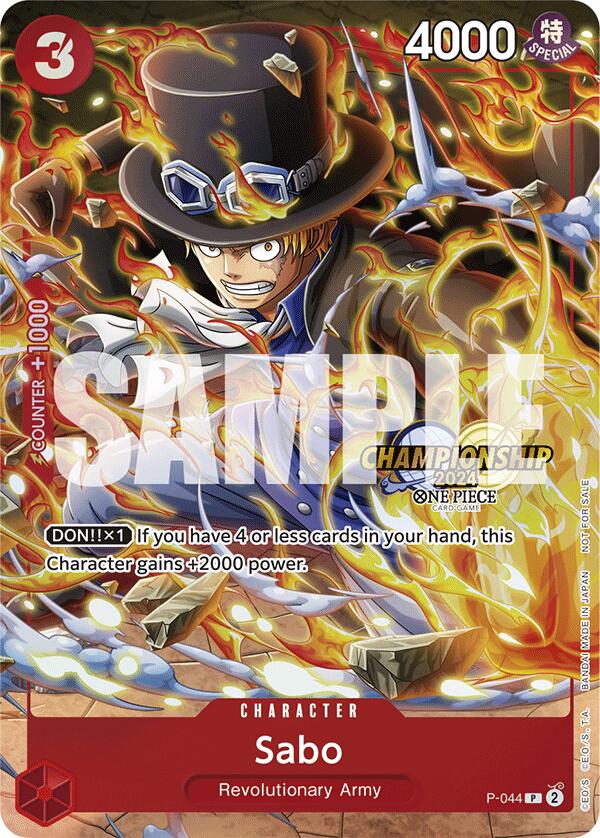 Sabo (CS 2024 Event Pack) [One Piece Promotion Cards] | Good Games Cannington
