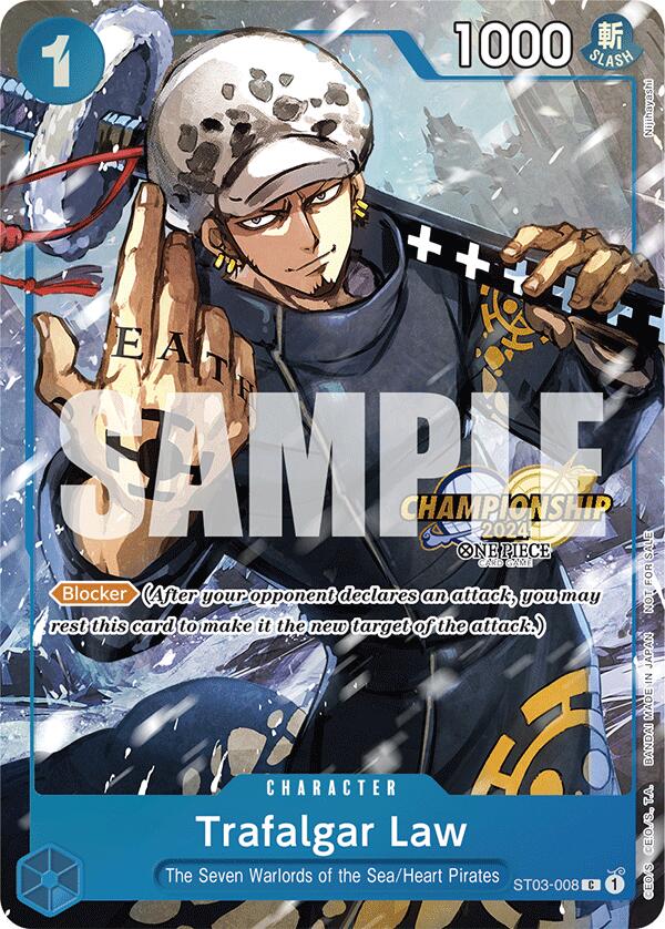 Trafalgar Law (ST03-008) (CS 2024 Event Pack) [One Piece Promotion Cards] | Good Games Cannington