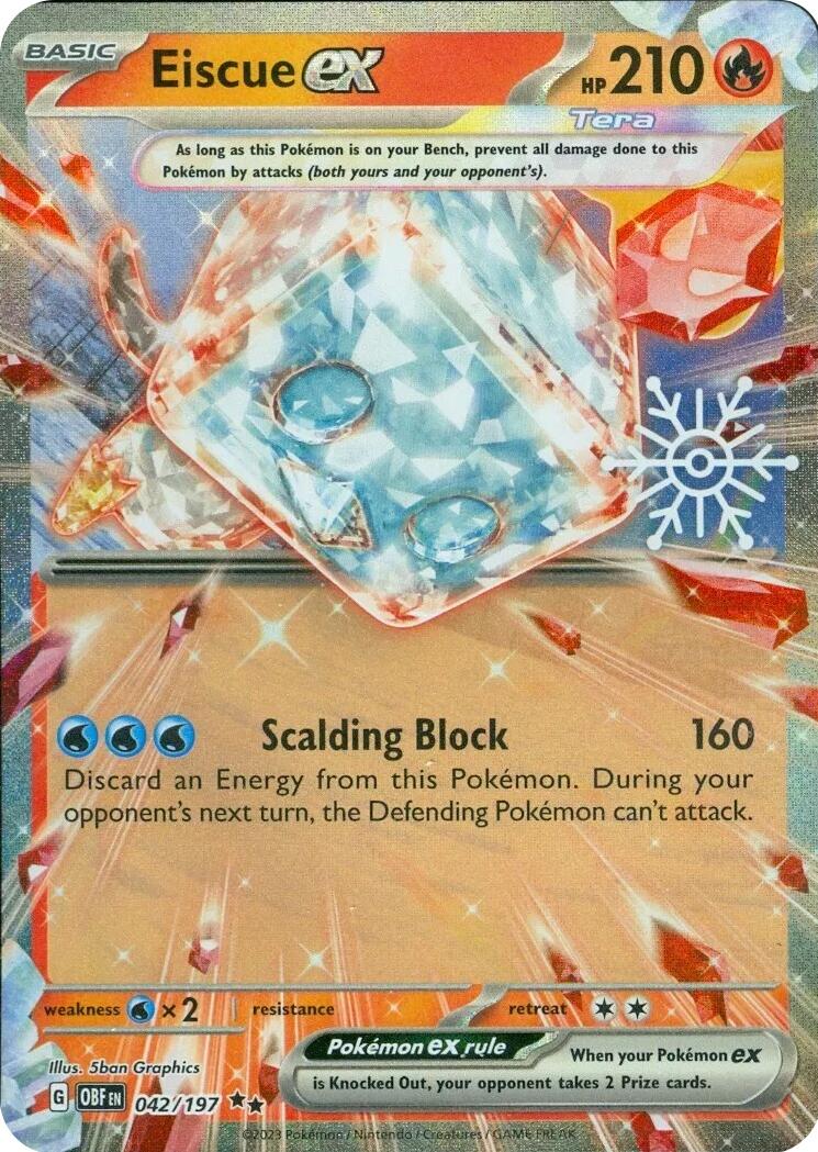 Eiscue ex (042/197) (Holiday Calendar) [Miscellaneous Cards] | Good Games Cannington