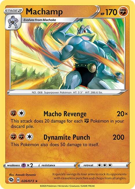 Machamp (26/73) (Intro Deck) [Sword & Shield: Champion's Path] | Good Games Cannington