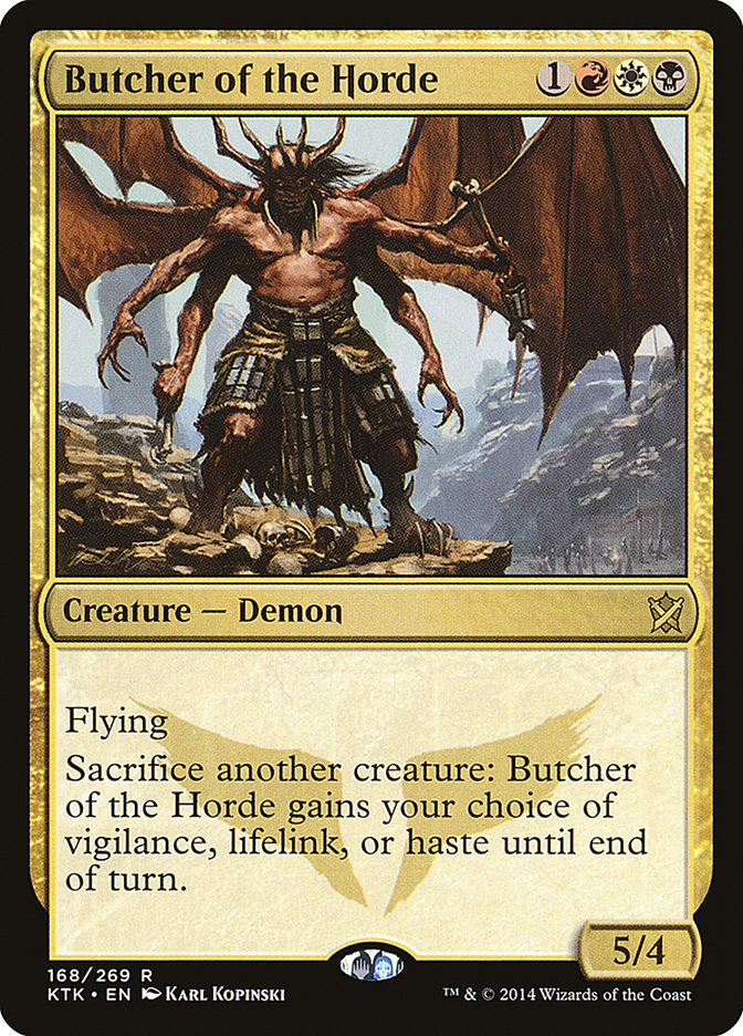 Butcher of the Horde 168 (Khans of Tarkir)  | Good Games Cannington