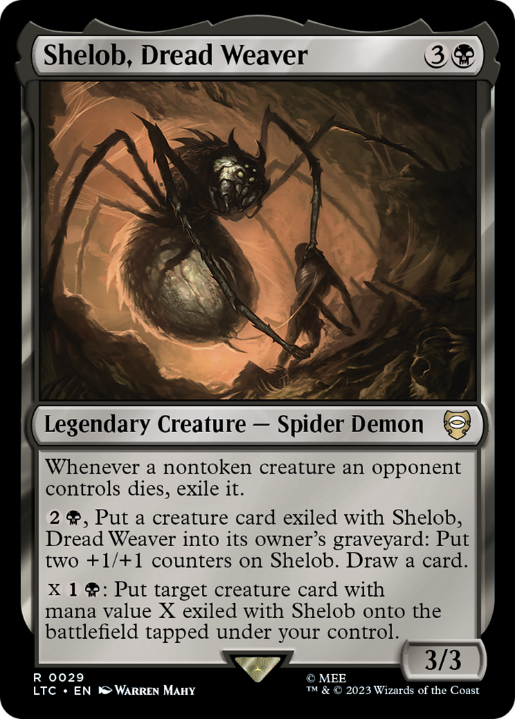 Shelob, Dread Weaver [The Lord of the Rings: Tales of Middle-Earth Commander] | Good Games Cannington