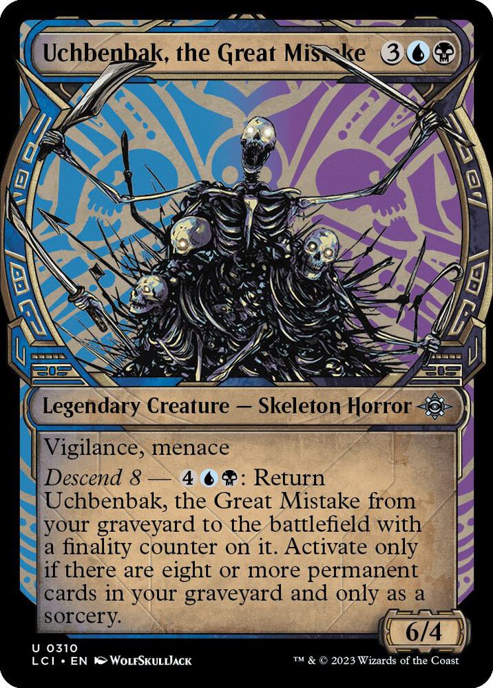 Uchbenbak, the Great Mistake 310/291 (The Lost Caverns of Ixalan)  - Showcase Foil | Good Games Cannington