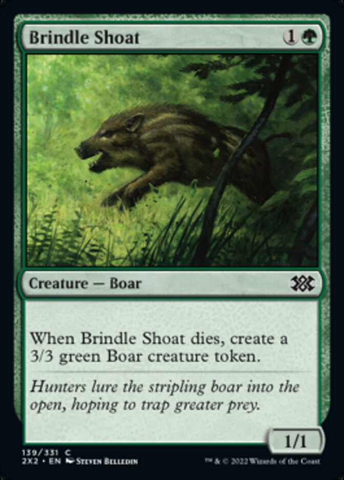 Brindle Shoat [Double Masters 2022] | Good Games Cannington