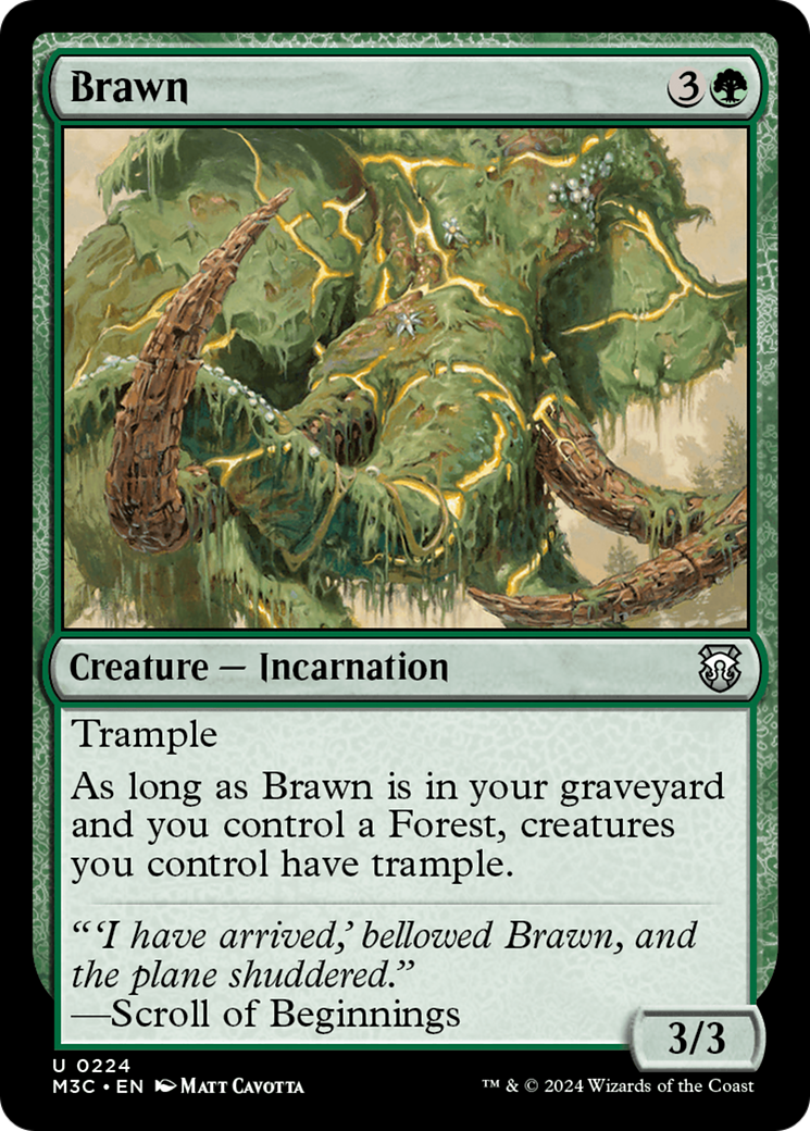 Brawn [Modern Horizons 3 Commander] | Good Games Cannington