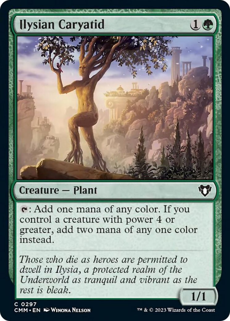Ilysian Caryatid [Commander Masters] | Good Games Cannington