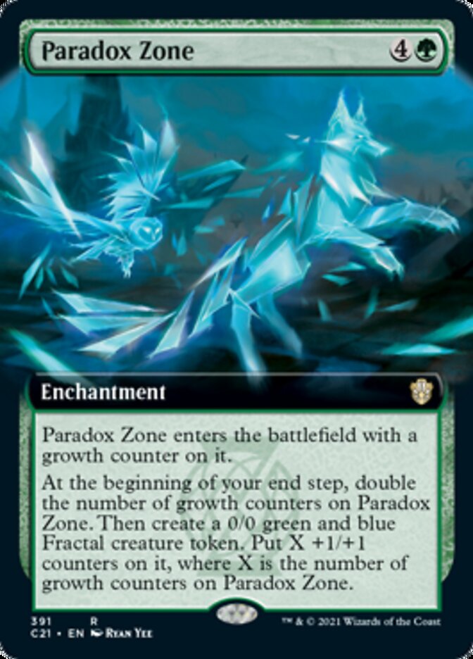 Paradox Zone (Extended Art) [Commander 2021] | Good Games Cannington