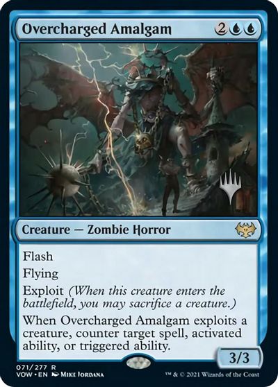 Overcharged Amalgam (Promo Pack) [Innistrad: Crimson Vow Promos] | Good Games Cannington