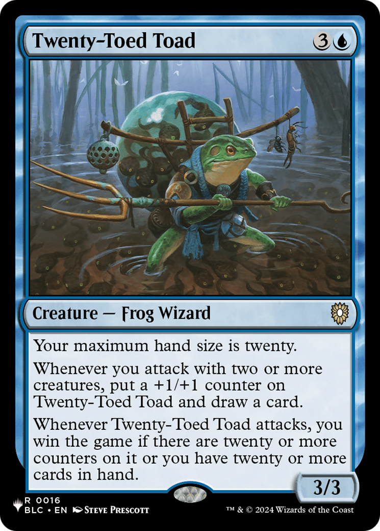 Twenty-Toed Toad [The List] | Good Games Cannington