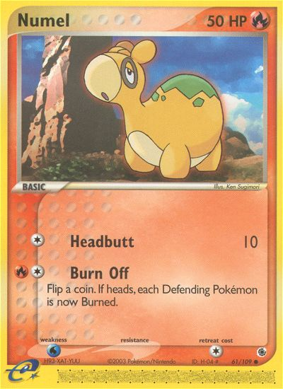 Numel (61/109) [EX: Ruby & Sapphire] | Good Games Cannington