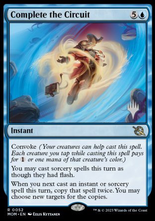 Complete the Circuit (Promo Pack) [March of the Machine Promos] | Good Games Cannington