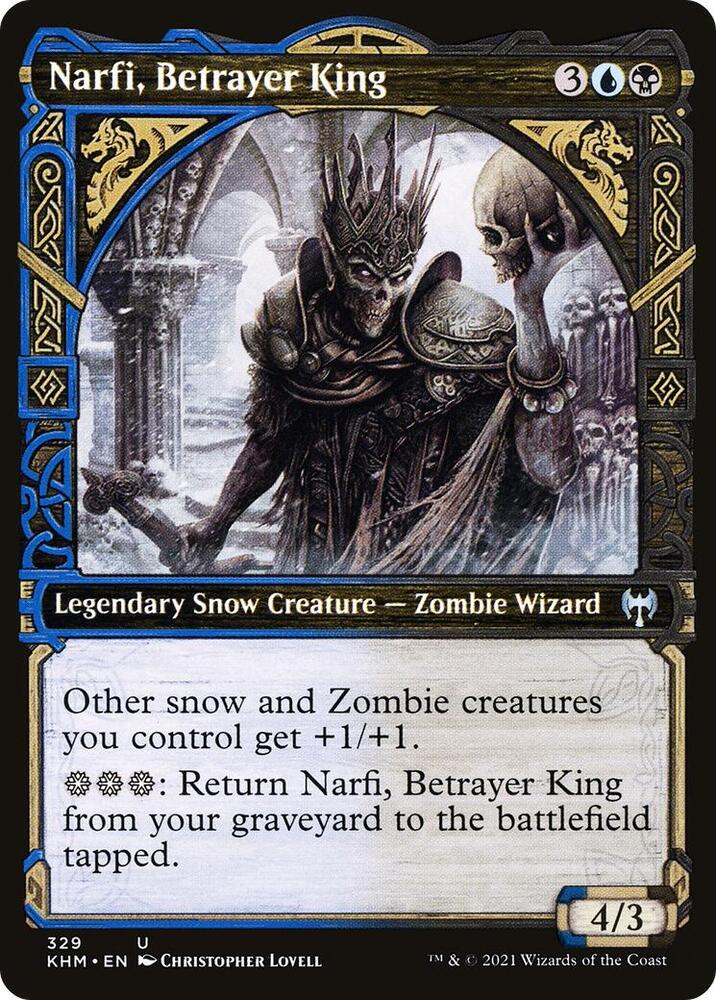 Narfi Betrayer King Showcase 329 (Kaldheim)  | Good Games Cannington