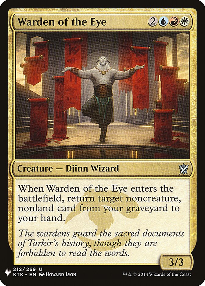 Warden of the Eye [Mystery Booster] | Good Games Cannington