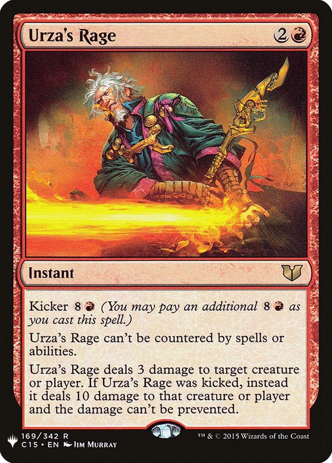 Urza's Rage [The List] | Good Games Cannington