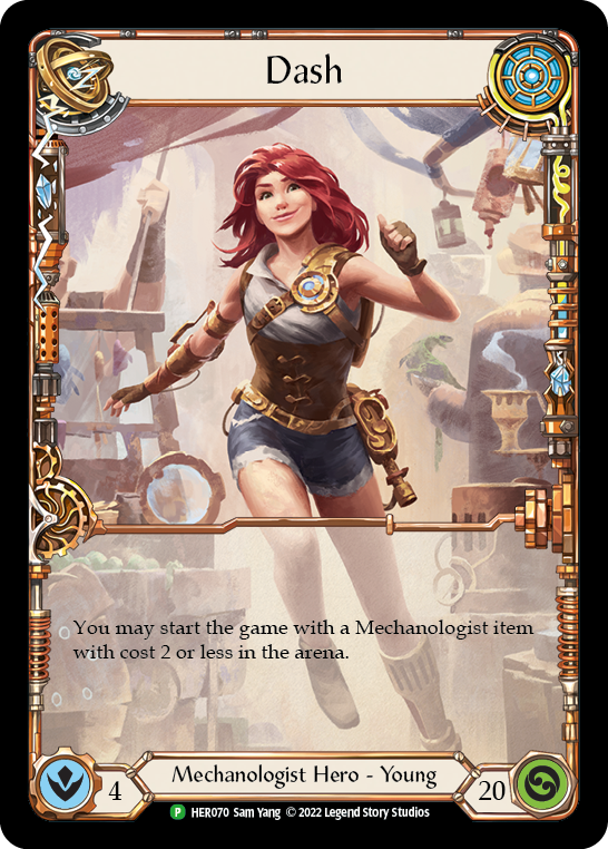 Dash [HER070] (Promo)  Cold Foil | Good Games Cannington