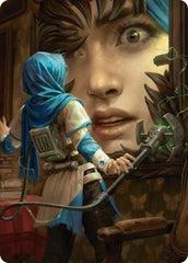 Reality Is Mine to Control Art Card [Duskmourn: House of Horror Art Series] | Good Games Cannington