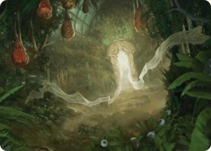 Hushwood Verge Art Card [Duskmourn: House of Horror Art Series] | Good Games Cannington