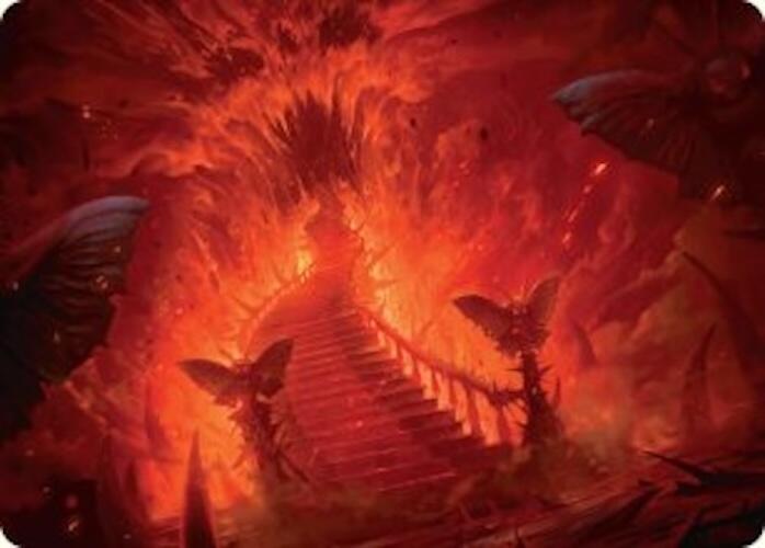 Mountain Art Card [Duskmourn: House of Horror Art Series] | Good Games Cannington