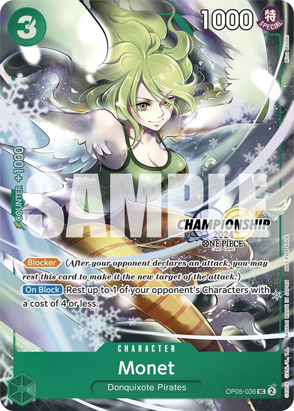 Monet (CS 2024 Event Pack Finalist) [One Piece Promotion Cards] | Good Games Cannington