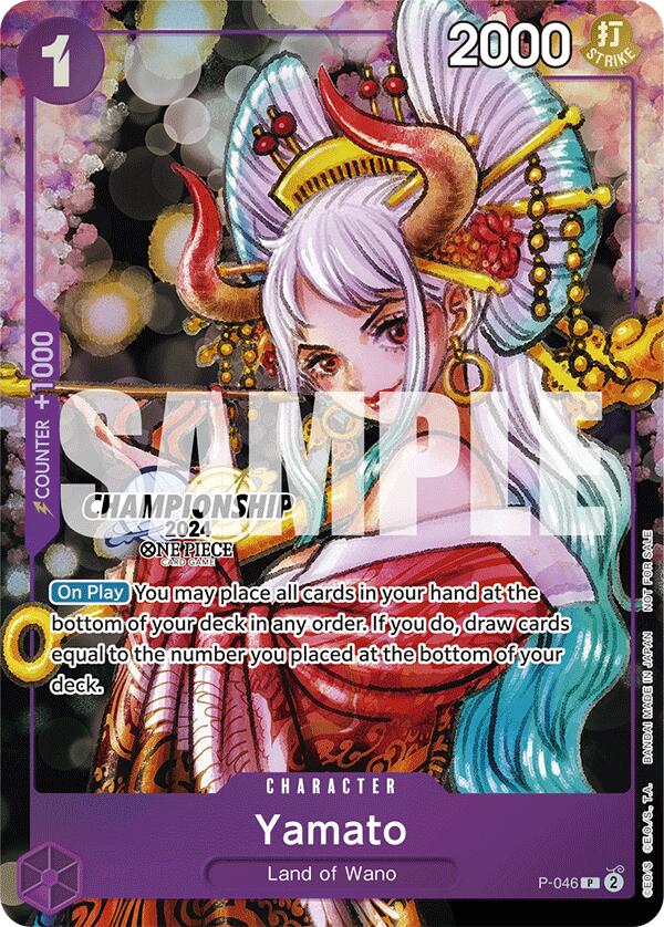 Yamato (CS 2024 Event Pack Finalist) [One Piece Promotion Cards] | Good Games Cannington