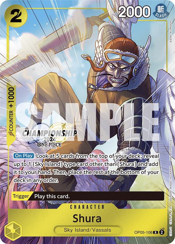 Shura (CS 2024 Celebration Pack) [One Piece Promotion Cards] | Good Games Cannington