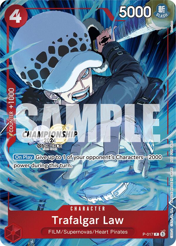 Trafalgar Law (CS 2024 Celebration Pack) [One Piece Promotion Cards] | Good Games Cannington
