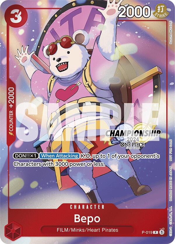 Bepo (CS 2024 Celebration Pack) [One Piece Promotion Cards] | Good Games Cannington