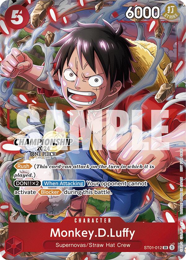 Monkey.D.Luffy (CS 2024 Celebration Pack) [One Piece Promotion Cards] | Good Games Cannington