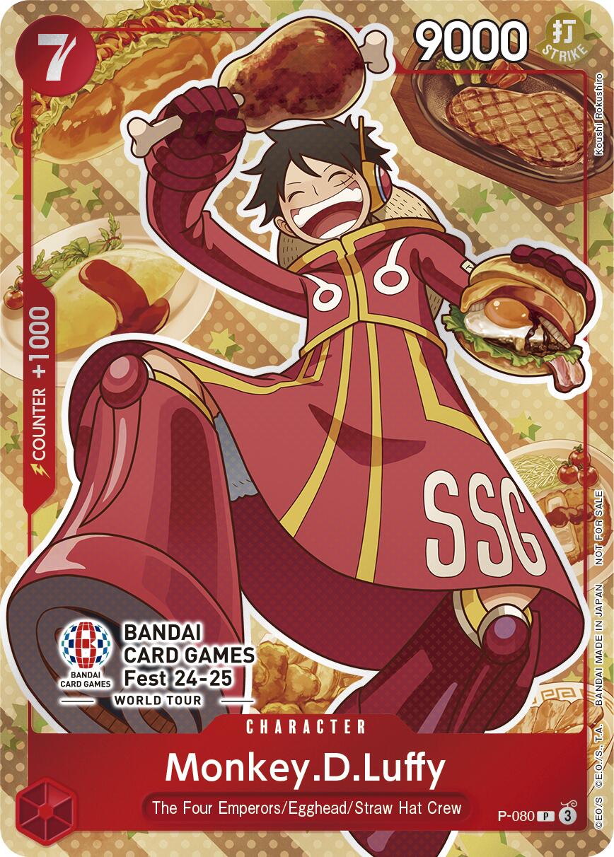 Monkey.D.Luffy (Bandai Card Games Fest 24-25) [One Piece Promotion Cards] | Good Games Cannington