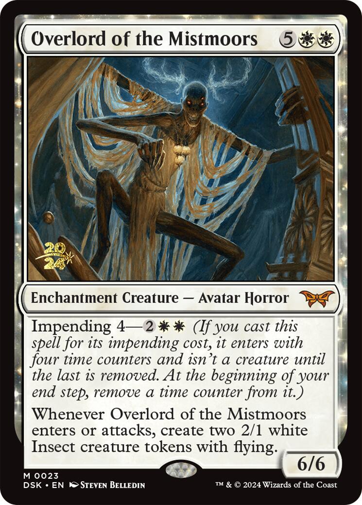 Overlord of the Mistmoors [Duskmourn: House of Horror Prerelease Promos] | Good Games Cannington