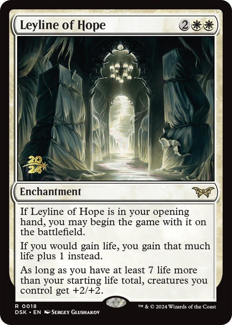 Leyline of Hope [Duskmourn: House of Horror Prerelease Promos] | Good Games Cannington