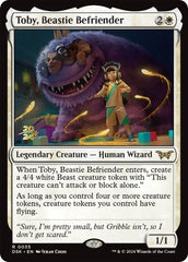 Toby, Beastie Befriender [Duskmourn: House of Horror Prerelease Promos] | Good Games Cannington