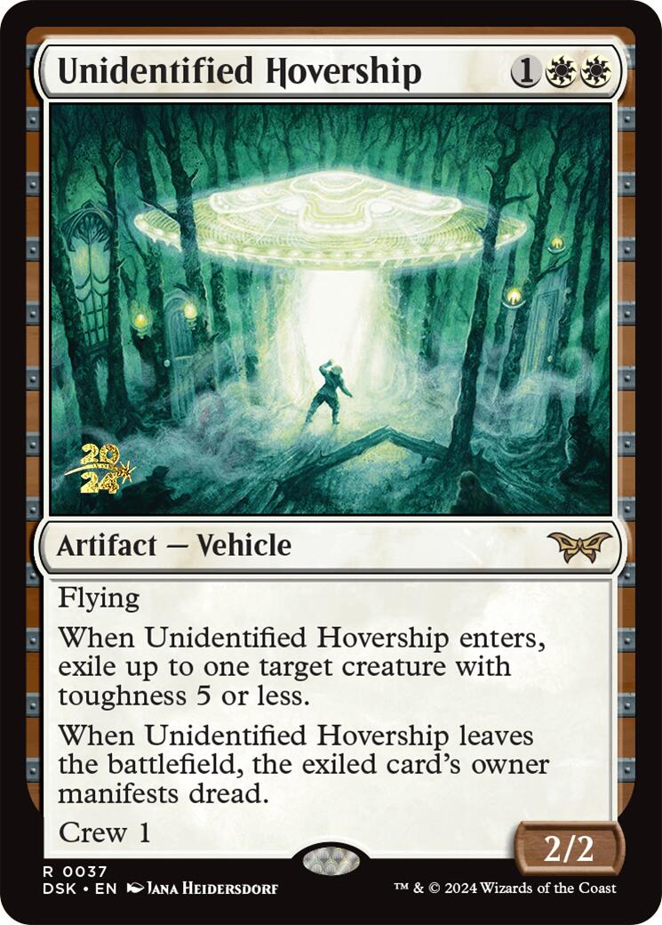 Unidentified Hovership [Duskmourn: House of Horror Prerelease Promos] | Good Games Cannington